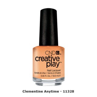 CND CREATIVE PLAY POLISH – Clementine Anytime 0.46 oz